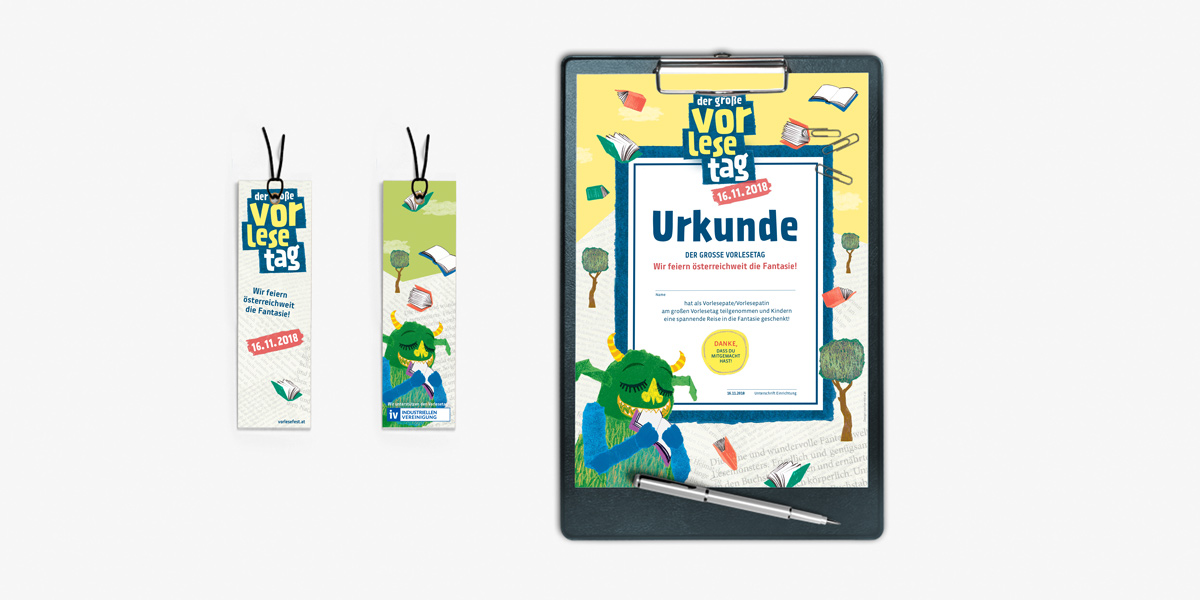 FACULTAS_Vorlesetag2018_Urkunden+Lesezeichen_Mockup